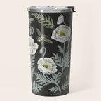 Poppies and Bees Travel Mug Gallery Image 2