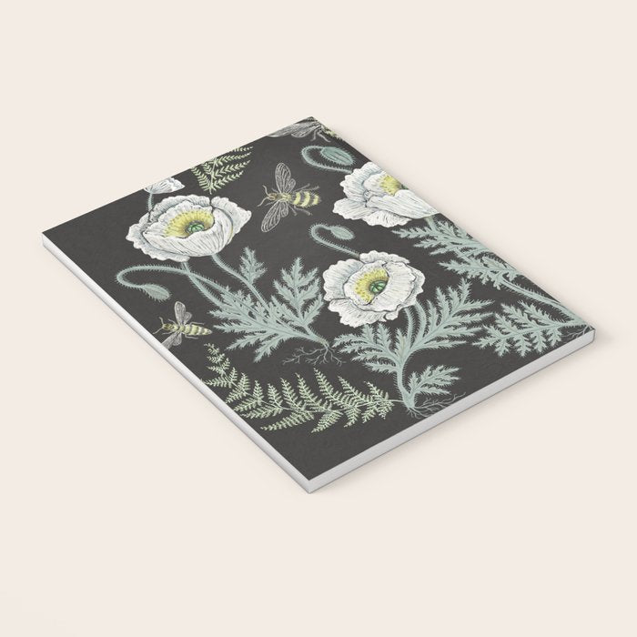 Poppies and Bees Notebook Gallery Image 3