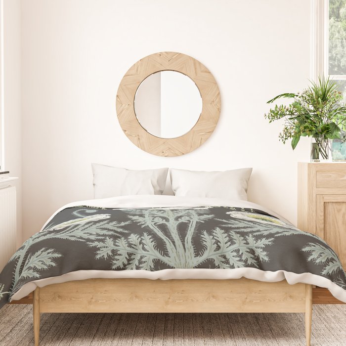 Poppies and Bees Duvet Cover Gallery Image 3