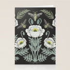 Poppies and Bees Stationery Card Gallery Image 2
