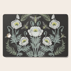 Poppies and Bees Cutting Board Gallery Image 1