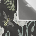 Poppies and Bees Wall Tapestry Gallery Image 3