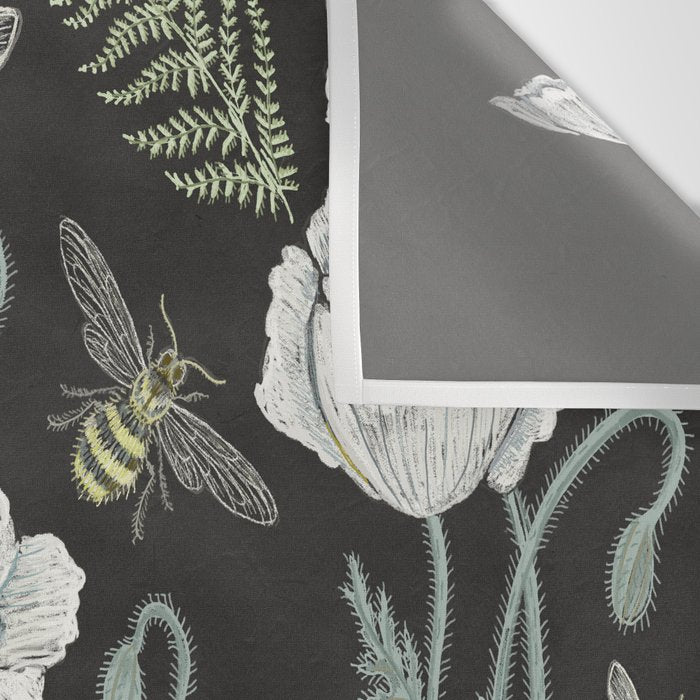 Poppies and Bees Wall Tapestry Gallery Image 3