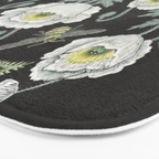 Poppies and Bees Bath Mat Gallery Image 3