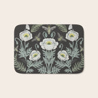 Poppies and Bees Bath Mat Gallery Image 1