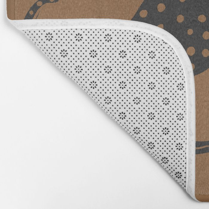 Blockprint Cheetah Bath Mat Gallery Image 2