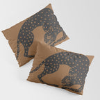 Blockprint Cheetah Pillow Sham Gallery Image 3