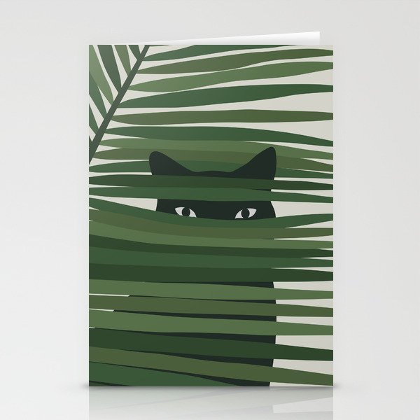 Cat and Plant 53 Stationery Card Gallery Image 2