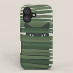 Cat and Plant 53 iPhone Case Gallery Image 1