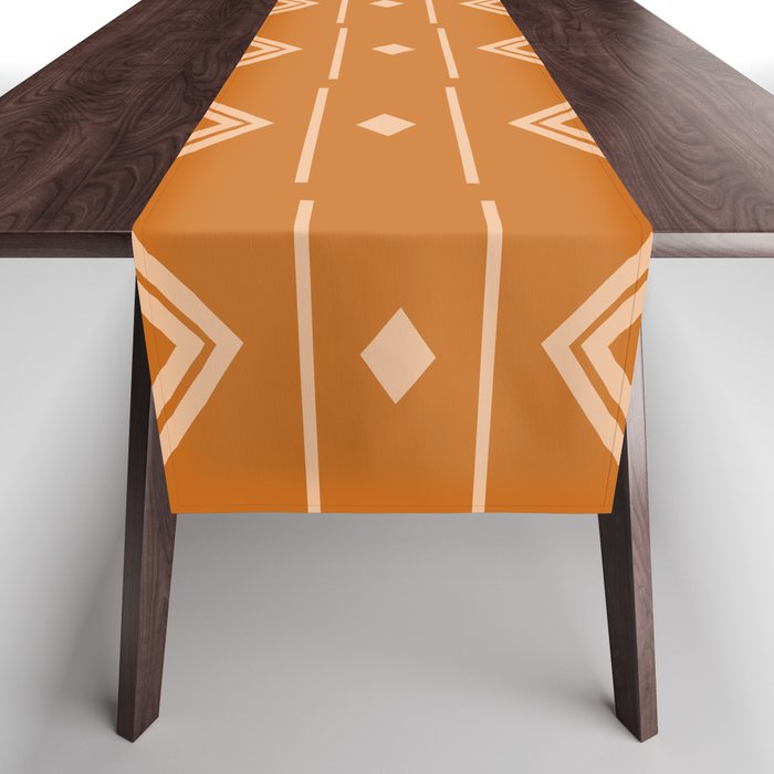 Lines in Butterscotch Table Runner Gallery Image 1