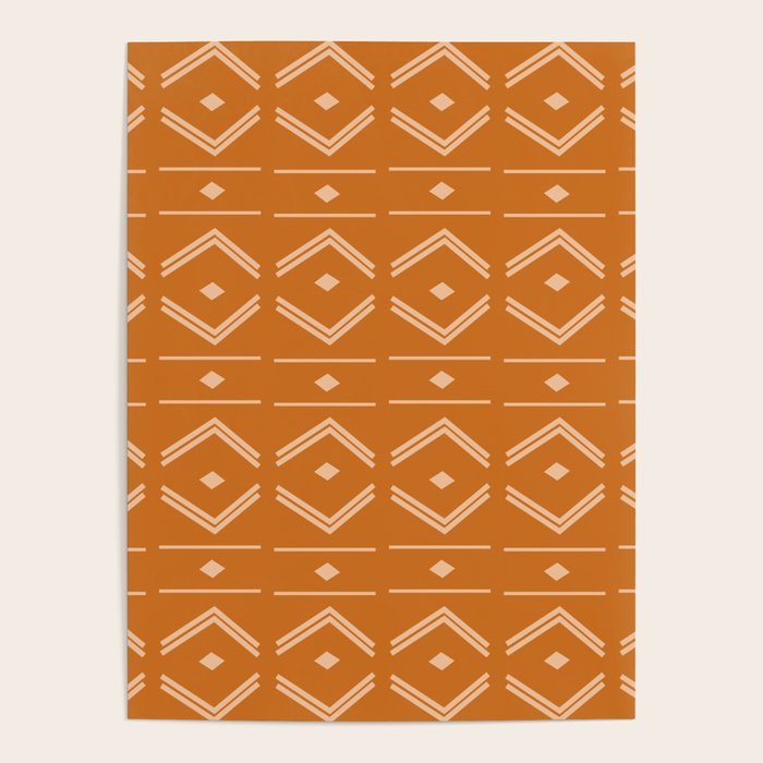 Lines in Butterscotch Poster Gallery Image 4