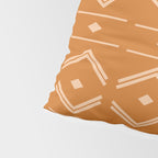 Lines in Butterscotch Pillow Sham Gallery Image 4