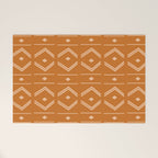 Lines in Butterscotch Welcome Mat Gallery Image 1