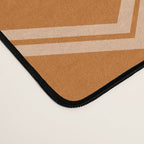 Lines in Butterscotch Desk Mat Gallery Image 4