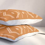 Lines in Butterscotch Pillow Sham Gallery Image 3