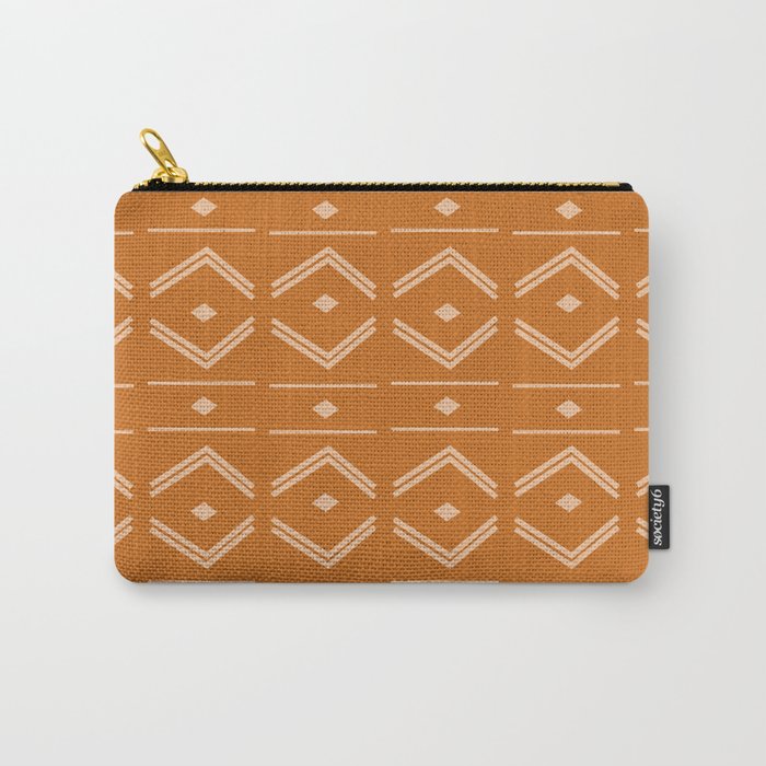Lines in Butterscotch Carry All Pouch Gallery Image 1