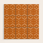Lines in Butterscotch Wood Wall Art Gallery Image 1