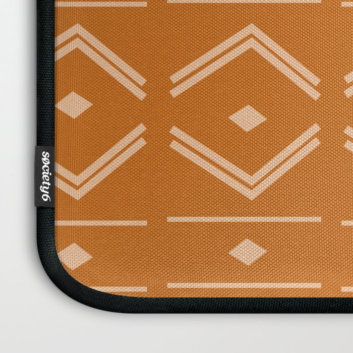 Lines in Butterscotch Laptop Sleeve Gallery Image 3