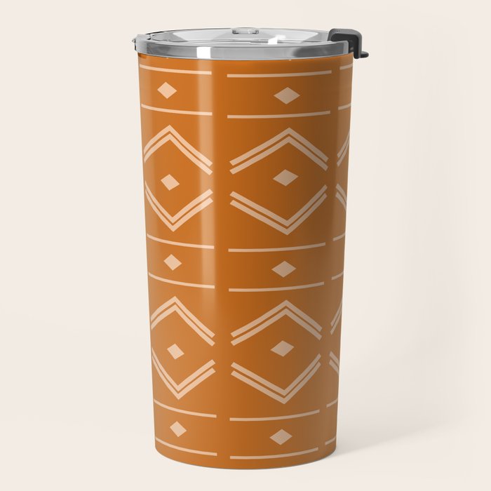 Lines in Butterscotch Travel Mug Gallery Image 2