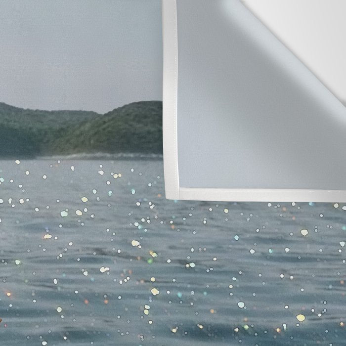 THE DIVE | summer | swim | ocean | waves | blue | summer | swim | sea | bling | shining | glitter |  Wall Tapestry Gallery Image 3