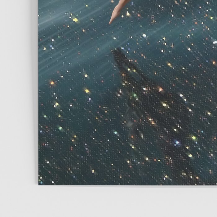 THE DIVE | summer | swim | ocean | waves | blue | summer | swim | sea | bling | shining | glitter |  Poster Gallery Image 3