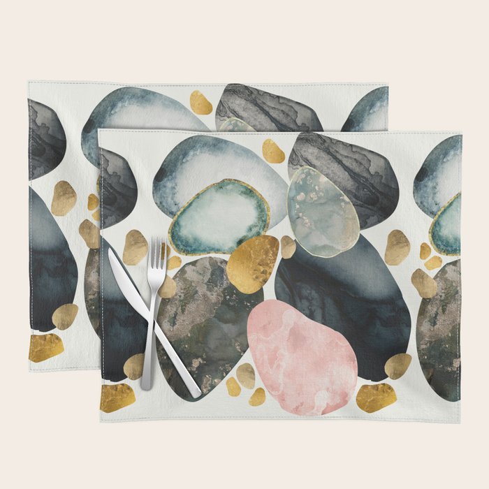 Pebble Abstract Placemat Gallery Image 1