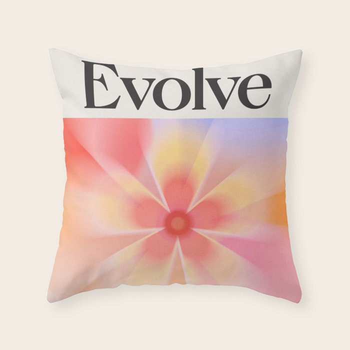 Evolve: Gradient Series 02 Throw Pillow Gallery Image 6