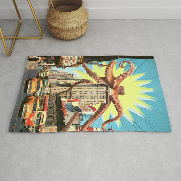 Attack of the Octopus Rug Gallery Image 1