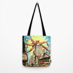 Attack of the Octopus Tote Bag Gallery Image 2