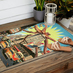 Attack of the Octopus Outdoor Rug Gallery Image 2