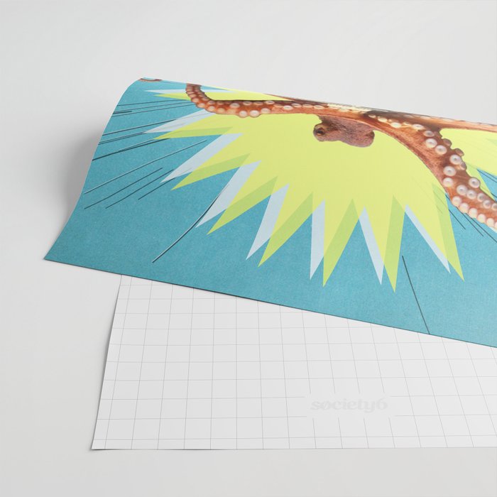 Attack of the Octopus Wrapping Paper Gallery Image 2