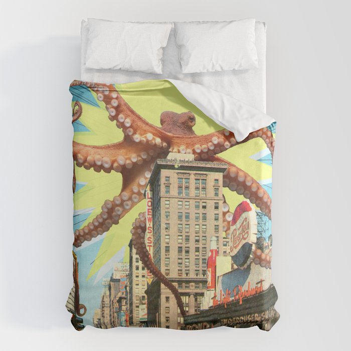 Attack of the Octopus Duvet Cover Gallery Image 6