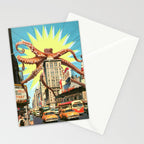 Attack of the Octopus Stationery Card Gallery Image 2
