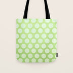 Linden Green Dots Tote Bag Gallery Image 1