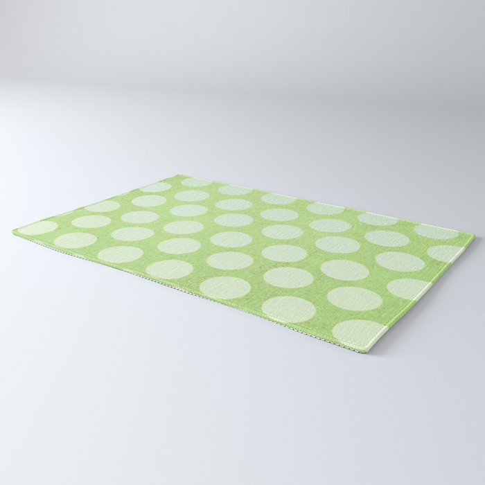 Linden Green Dots Rug Gallery Image 3