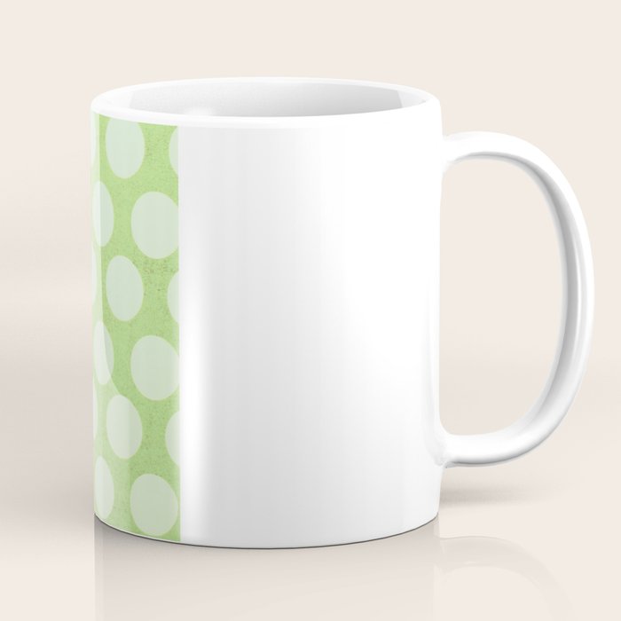 Linden Green Dots Coffee Mug Gallery Image 1