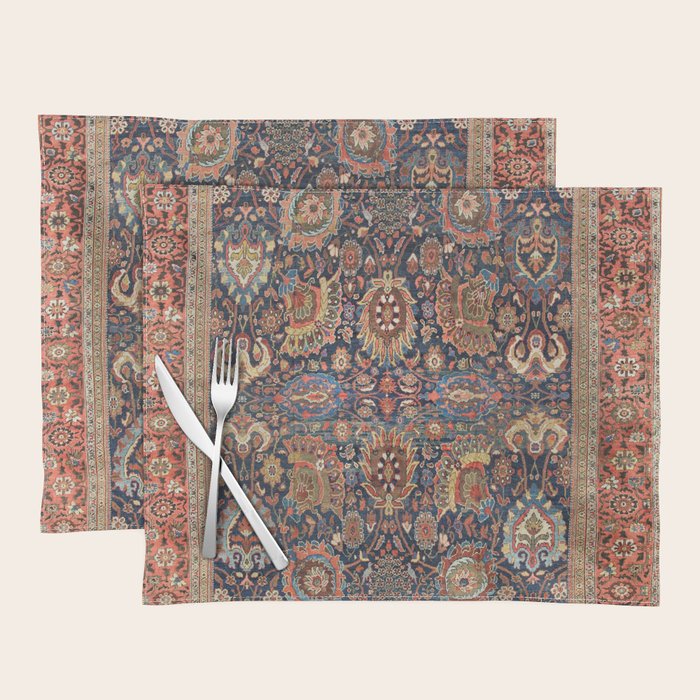 Sultanabad Antique Persian Placemat Gallery Image 1