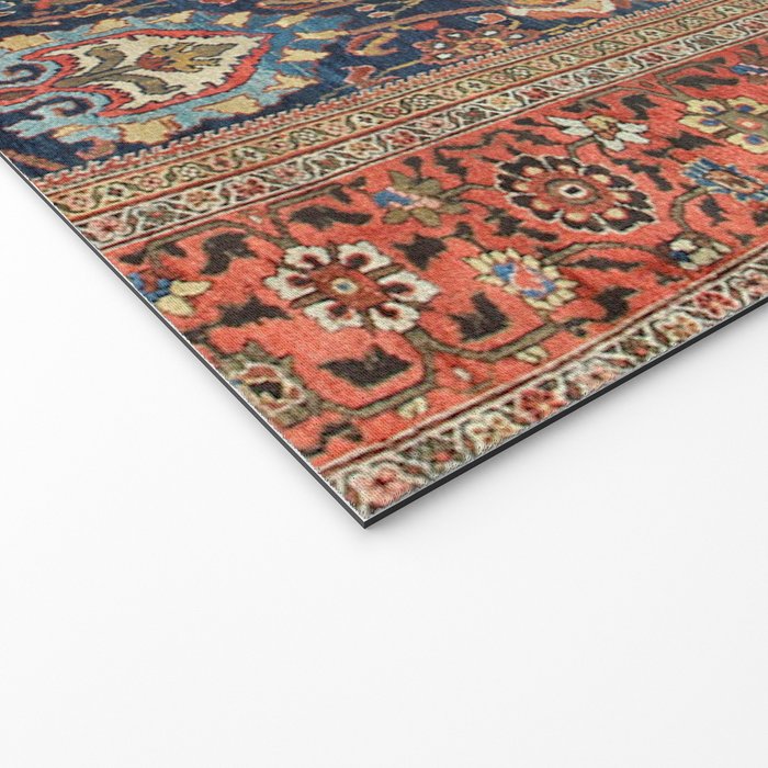 Sultanabad Antique Persian Welcome Mat Gallery Image 2