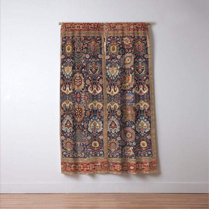 Sultanabad Antique Persian Window Curtain Gallery Image 3