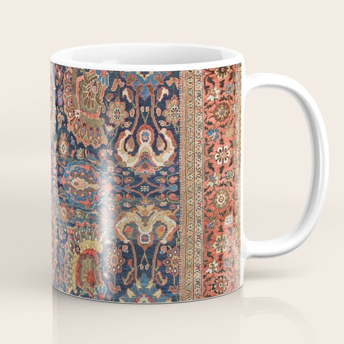 Sultanabad Antique Persian Coffee Mug Gallery Image 1