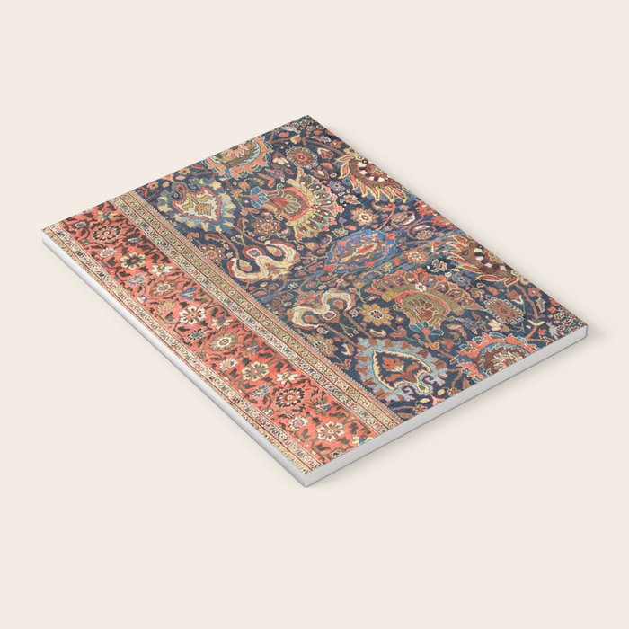Sultanabad Antique Persian Notebook Gallery Image 3