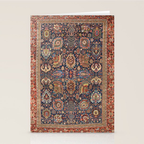 Sultanabad Antique Persian Stationery Card Gallery Image 2