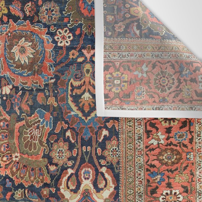 Sultanabad Antique Persian Wall Tapestry Gallery Image 3