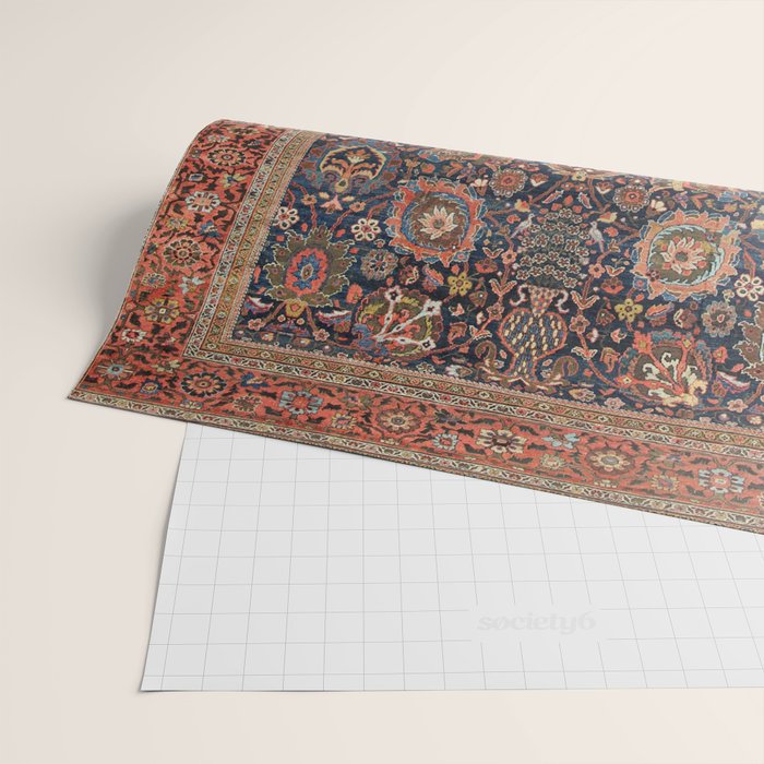 Sultanabad Antique Persian Wrapping Paper Gallery Image 2