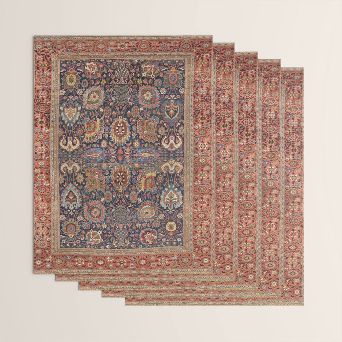 Sultanabad Antique Persian Wrapping Paper Gallery Image 3