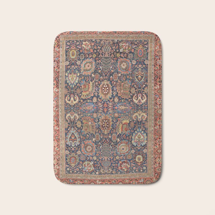 Sultanabad Antique Persian Bath Mat Gallery Image 1