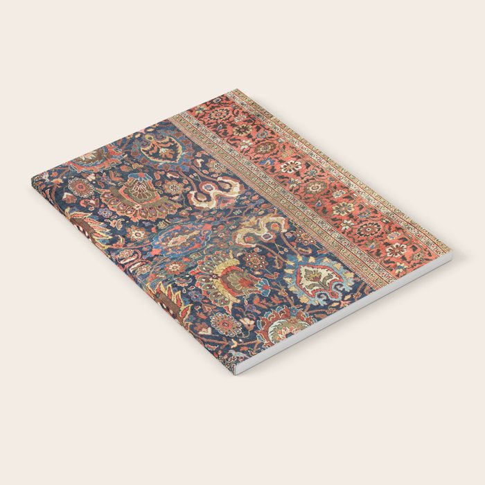 Sultanabad Antique Persian Notebook Gallery Image 2