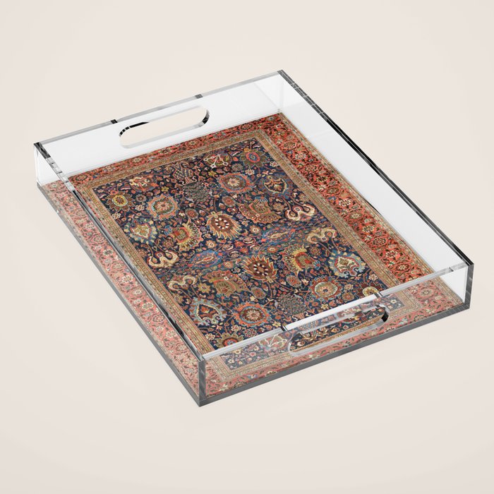 Sultanabad Antique Persian Acrylic Tray Gallery Image 1