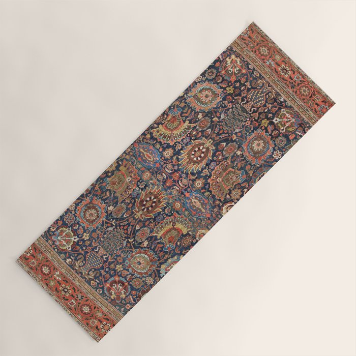 Sultanabad Antique Persian Yoga Mat Gallery Image 1