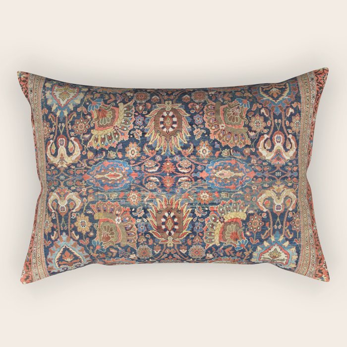 Sultanabad Antique Persian Rectangular Pillow Gallery Image 2